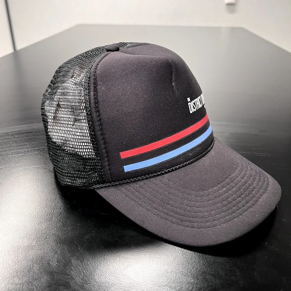 The District Lounge Hat Cap Snap Back Newport Beach California Trucker OTTO Mesh